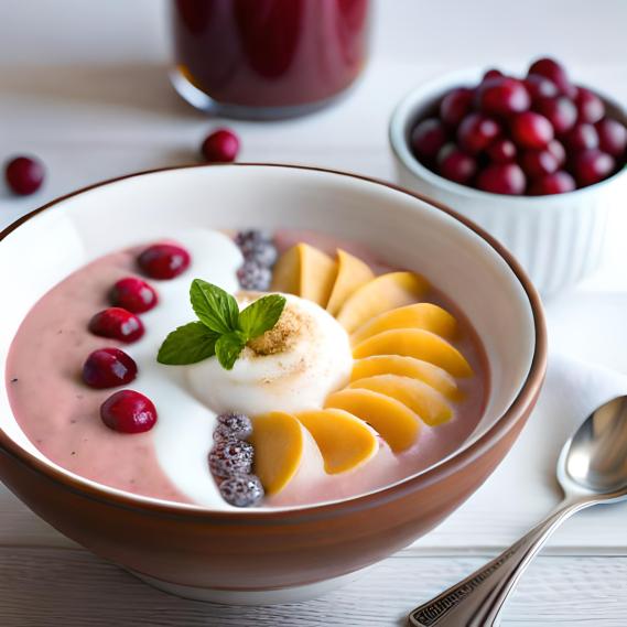 Cranberry Smoothie Bowl