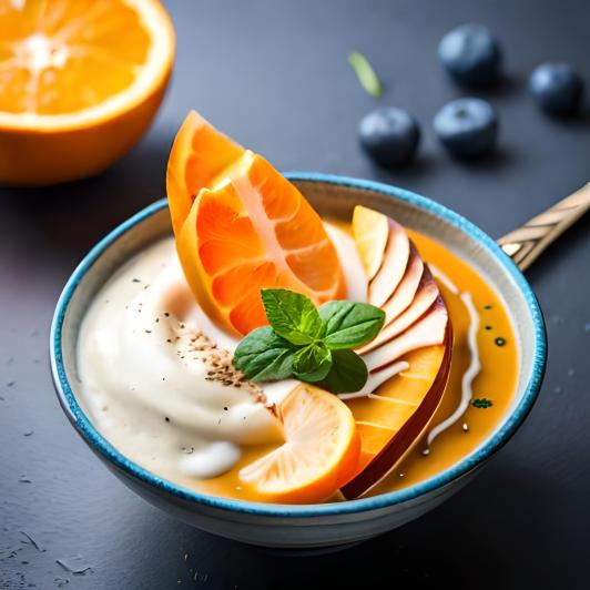 Orange and Cream Smoothie Bowl