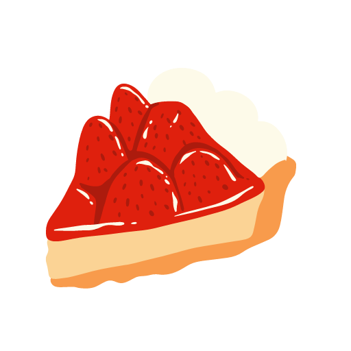 Seductive Strawberry Pomegranate Pie