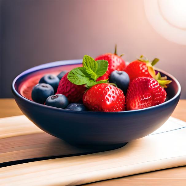 strawberry acai bowl