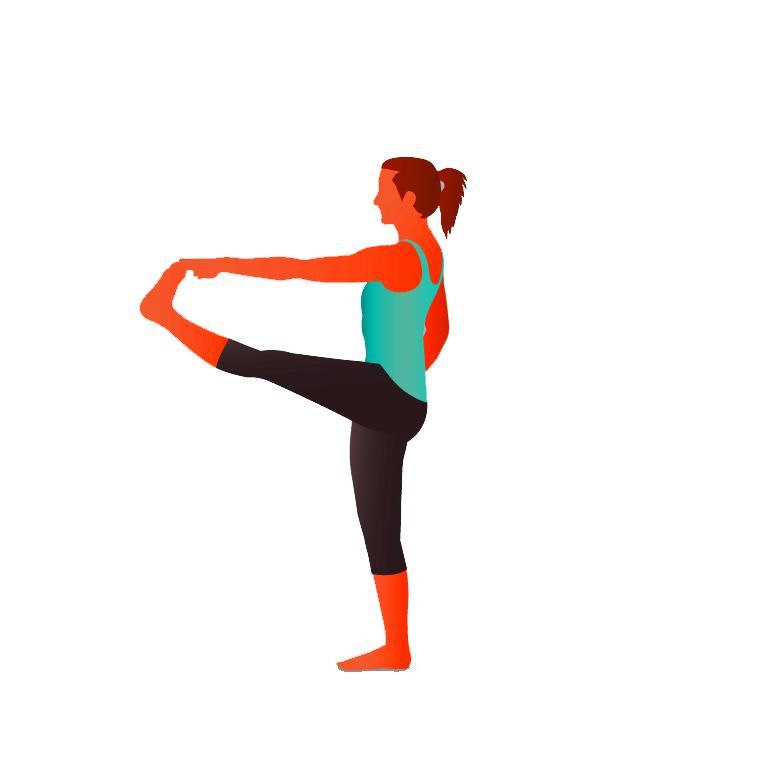 Extended Standing Hand to Toe -  Utthita Hasta Padangushthasana