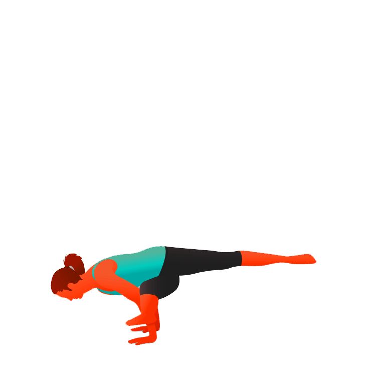 Revolved Flying Man - Parivṛtta Eka Pāda Kouṇḍinyāsana