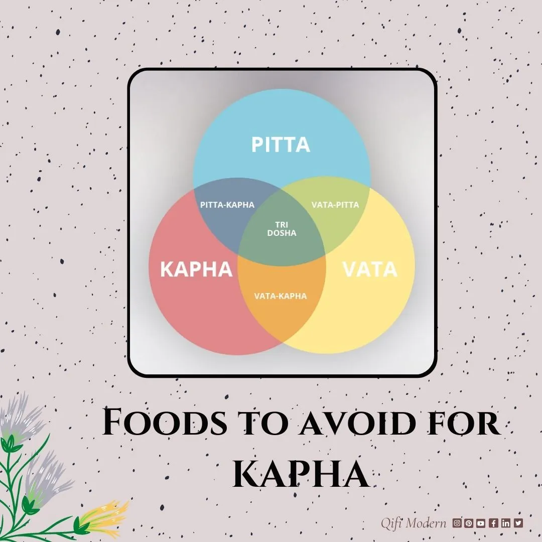 Foods to avoid for KAPHA