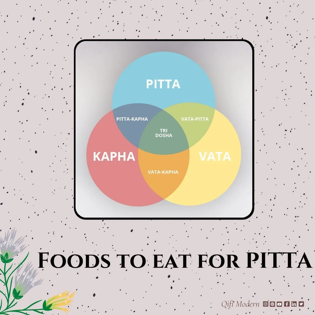 Foods to eat for PITTA