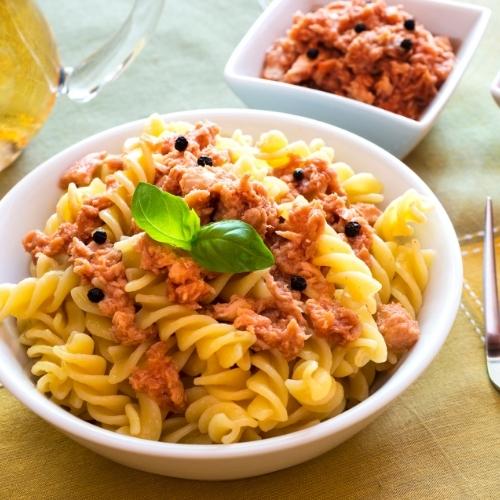 Quick Italian Tuna & Olive Pasta
