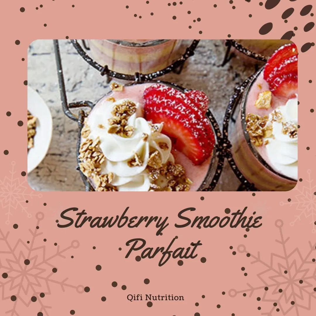 Strawberry Smoothie Parfait