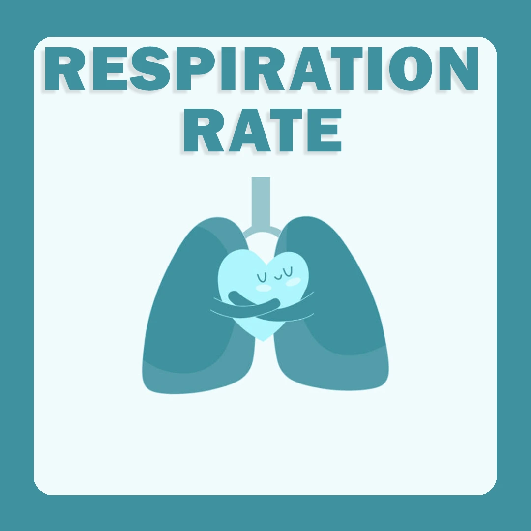 Reduced respiration rate